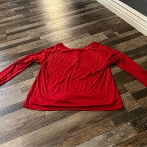 Soft women’s comfy long sleeve night shirt, stars above